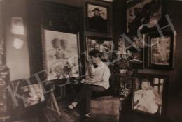  Jakoby, Gyula - Jakoby, Gyula in the Atelier, 1930s